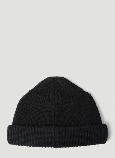 Peak Beanie Hat OAMC Peak Beanie Hat Black oam0154016