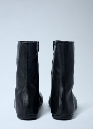 Leather Ankle Boots Dries Van Noten Leather Ankle Boots Black dvn0262029