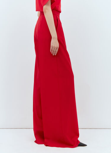 Max Mara 羊毛阔腿裤  红色 max0257032