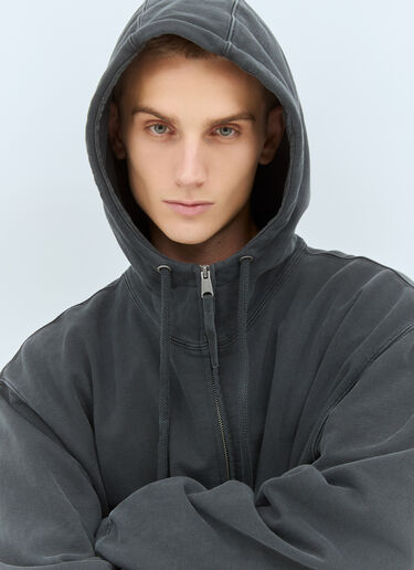 Maison Margiela Hooded Sweatshirt Black mla0158004