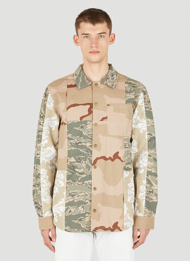 Marine Serre Desert Damask 外套衬衫 米色 mrs0350002