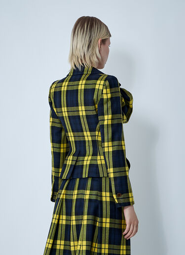 Vivienne Westwood Drunken Tailored Jacket Yellow vvw0261009