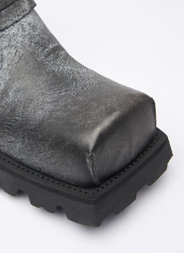 Acne Studios Leather Buckle Mules Black acn0158015