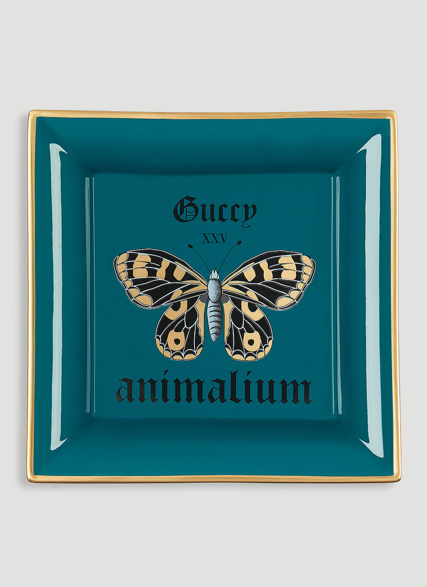 Gucci Animalium Square Change Tray Unisex Green