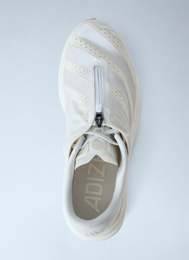 LN-CC® - adidas: Adizero Evo SL Zip Sneakers - White adidas Adizero Evo SL Zip Sneakers White adi0266012