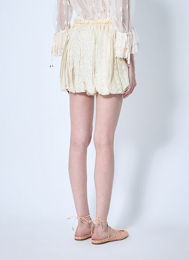 Mini Balloon Shorts Chloé Mini Balloon Shorts White chl0260041