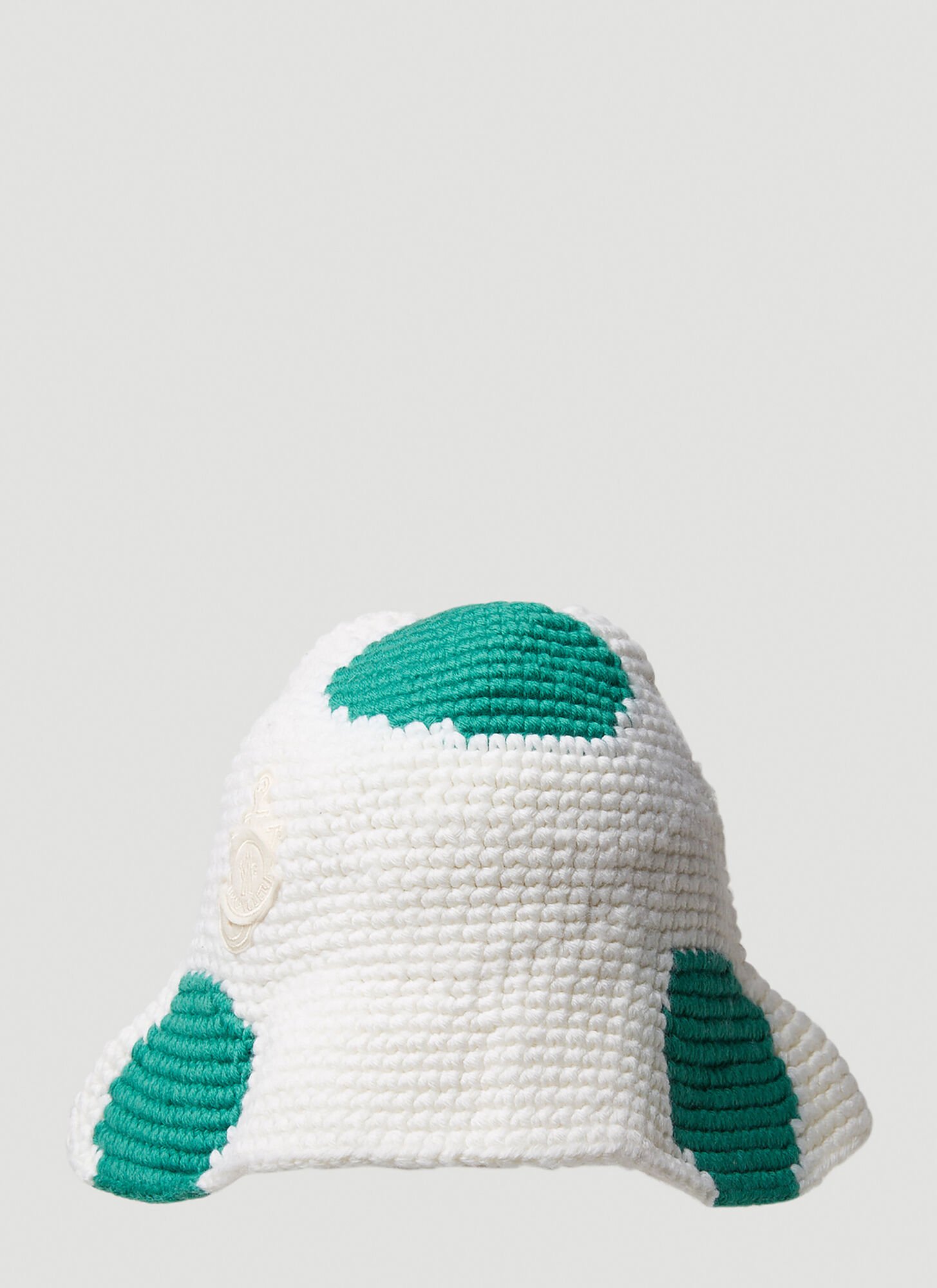 Moncler Genius Knit Bucket Hat In White