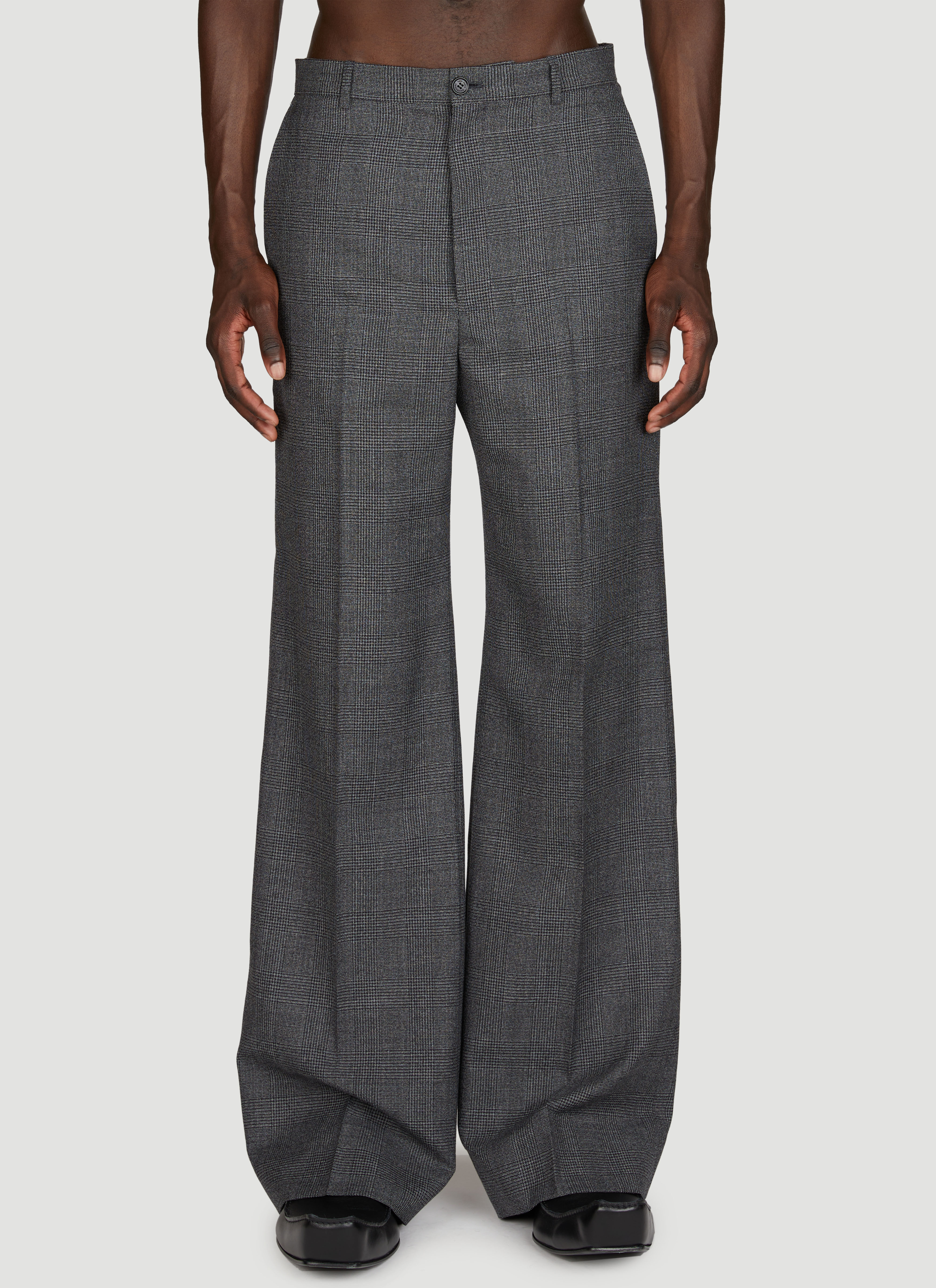 Mens grey balenciaga top