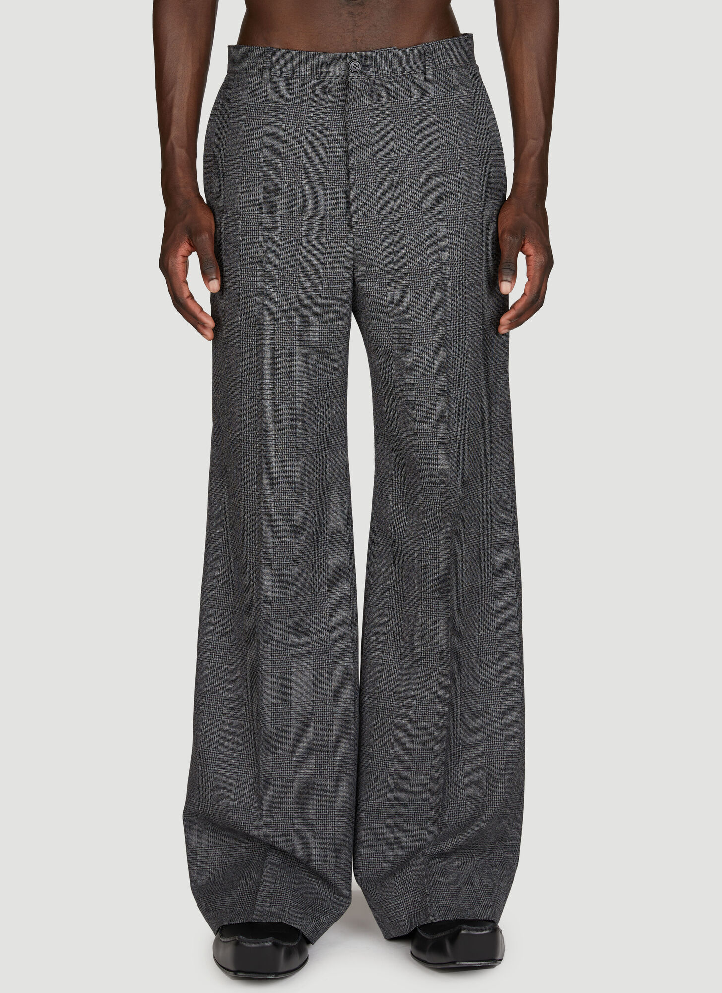 Balenciaga - Man Pants M In Gray