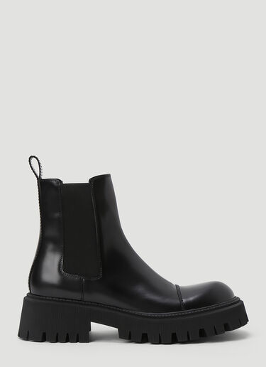 Balenciaga Tractor Boots Black bal0143045