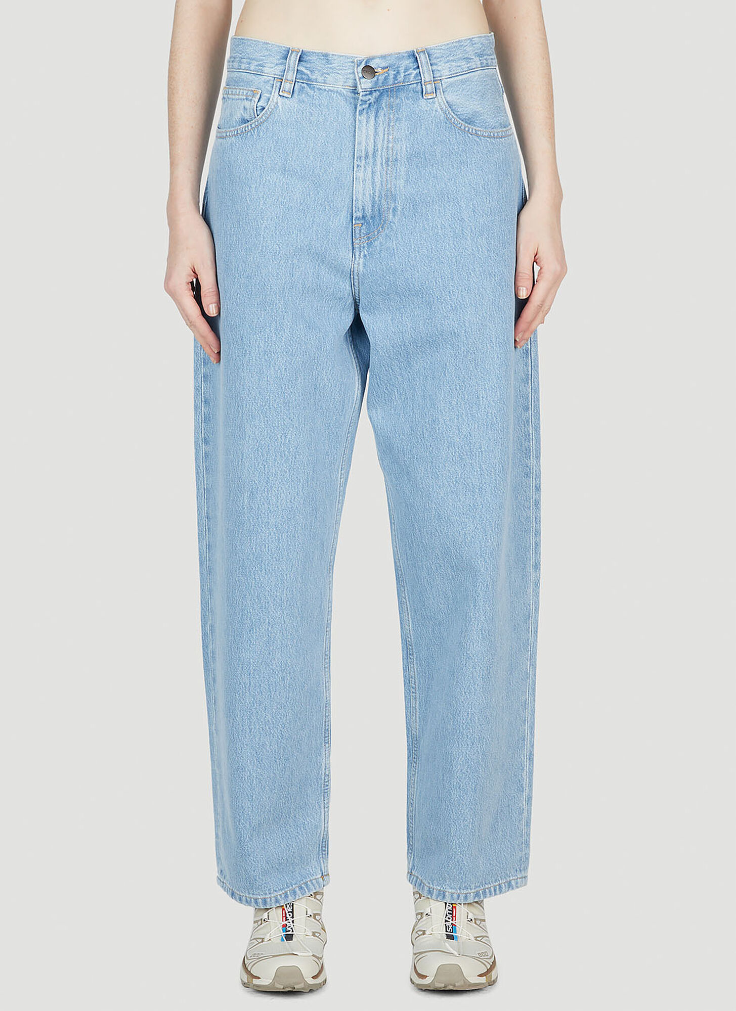 Carhartt Barndon Straight-leg Jeans In Blue