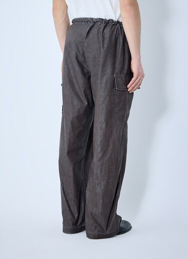 Our Legacy Way Coated Pants Brown our0160027