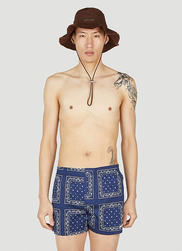 Jacquemus Le Calecon Swim Shorts Navy jac0151022