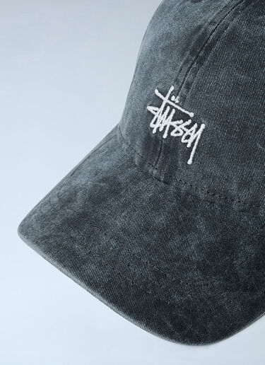 Stüssy Logo Motif Baseball Cap Charcoal sts0162017