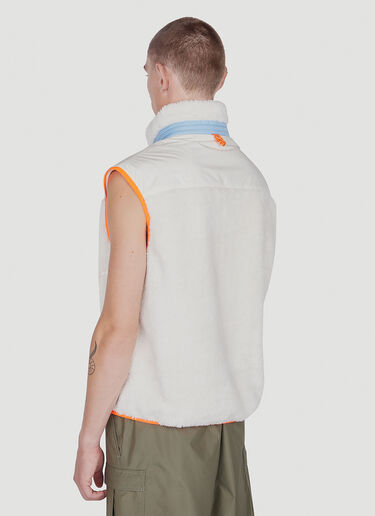 Fleece Gilet Jacket Moncler Grenoble Fleece Gilet Jacket White mog0151010
