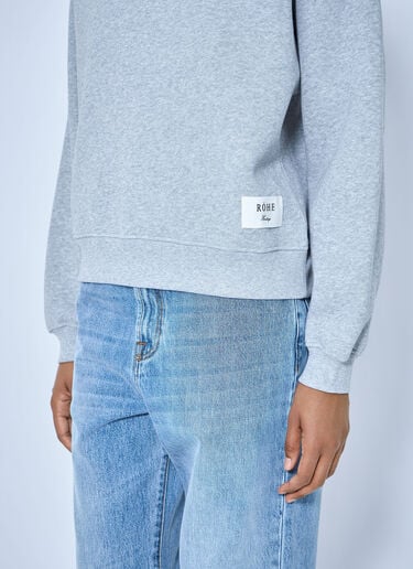 LN-CC® - RÓHE: Classic Sweatshirt - Grey RÓHE Classic Sweatshirt Grey roe0265024