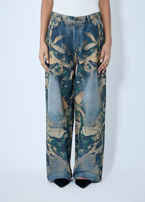 Acne Studios 2021F Jeans Navy acn0260006