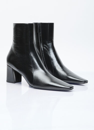 Rainer Zipped Boots Saint Laurent Rainer Zipped Boots Black sla0156021