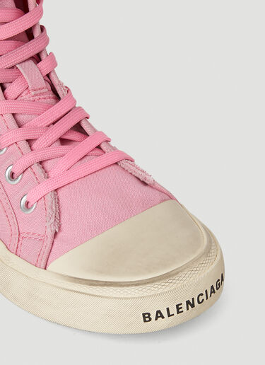 Balenciaga Paris High Top Sneakers Pink bal0252002