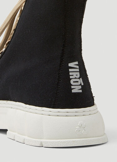 Virón 1982 Techno Canvas Sneakers Black vir0348006