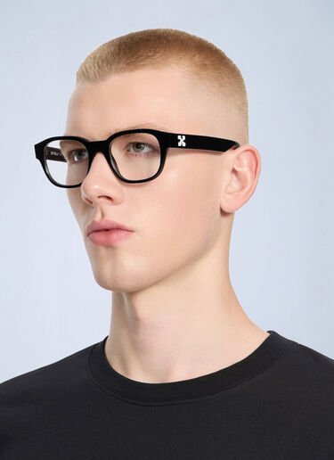 LN-CC® - Off-White: Eyewear Style 5034 - Black Off-White Eyewear Style 5034 Black ofw0364484