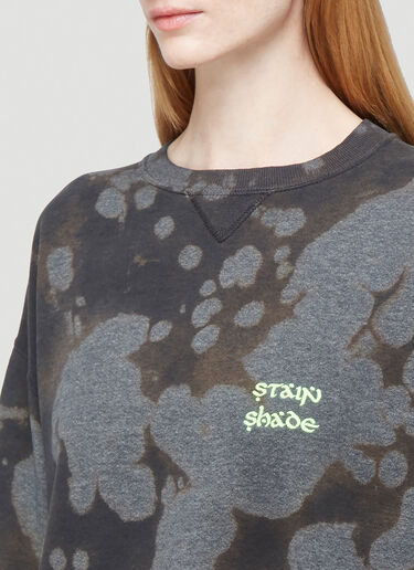 Stain Shade 10.10 Tie-Dye Russell Athletic Sweatshirt Black stn0310016