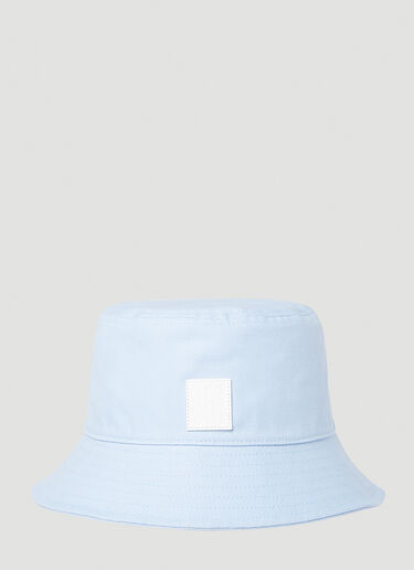 Raf Simons Logo Patch Bucket Hat Light Blue raf0151018