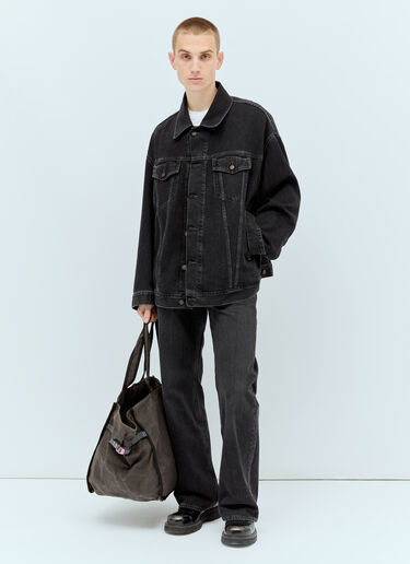 Acne Studios 宽大牛仔夹克  黑色 acn0355002