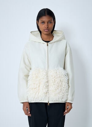 Moncler Eco Nylon Coat White mon0262017