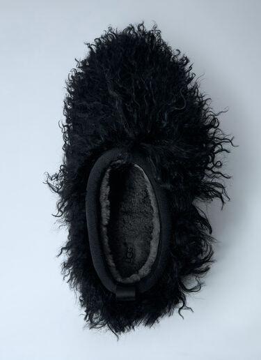 UGG Tazz Fluff Momma Slip-On Shoes Black ugg0362031