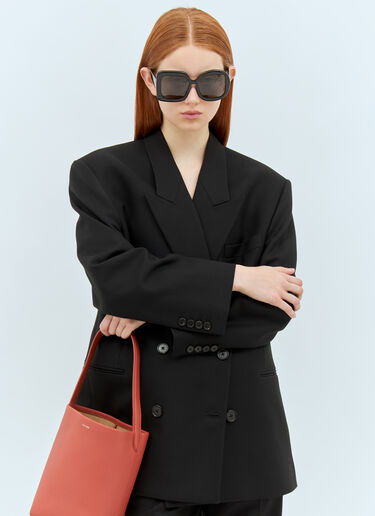 Jacquemus Les Lunettes Carré Rond Sunglasses Black jas0258003