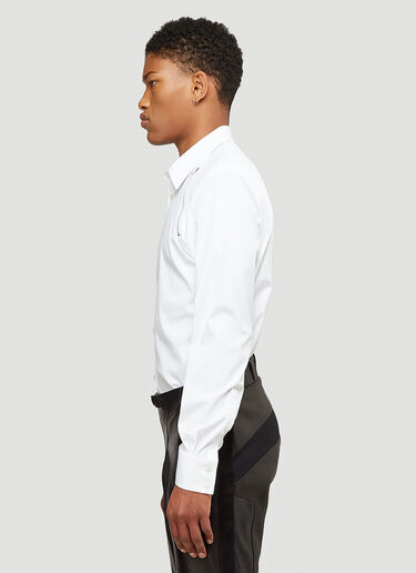Poplin Shirt Alexander McQueen Poplin Shirt White amq0143006