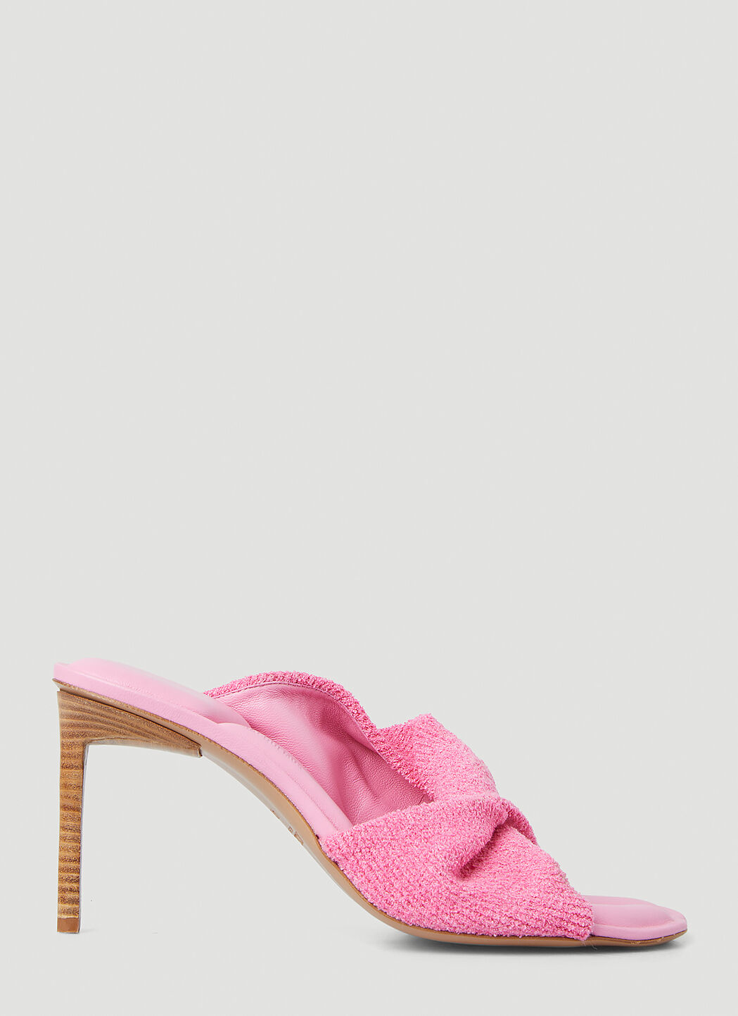 Stacked discount high heels