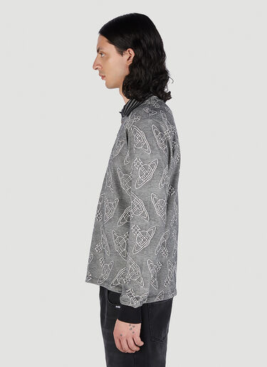 Vivienne Westwood Orb Polo Top Grey vvw0151006