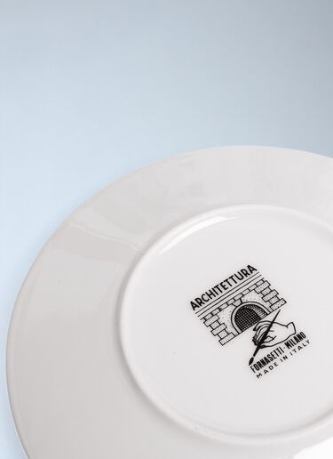 Fornasetti Set Of Six Architettura Teacup And Saucer Set White wps0691808