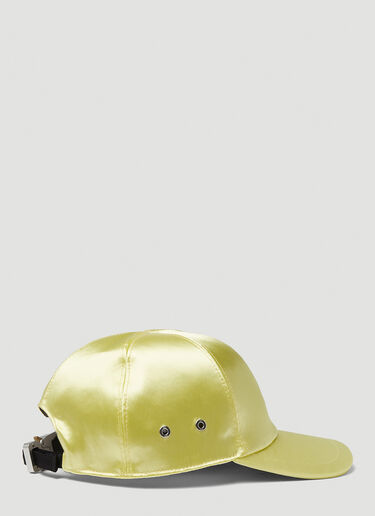 1017 ALYX 9SM Logo Embroidery Baseball Cap Yellow aly0150015