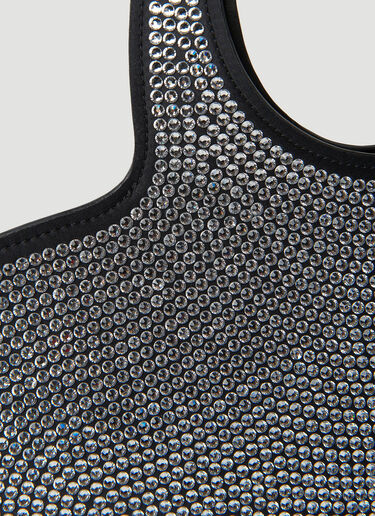 Coperni Mini Heart Tote Bag Black cpn0251014