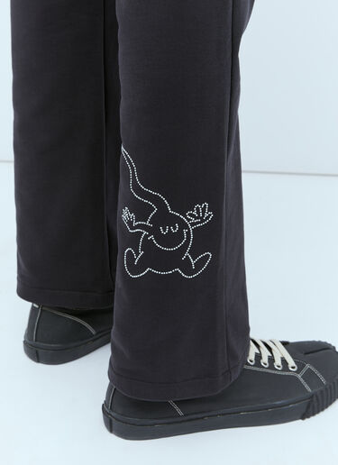 Carne Bollente Cum Down Track Pants Black cbn0354001