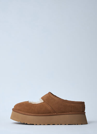 UGG Suede Bea Mary Jane Platform Shoes Camel ugg0260008