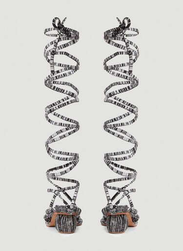 Isa Boulder Strappy Sandals Beige isa0244020