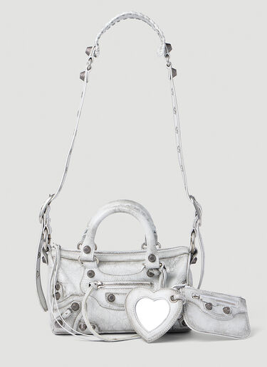 Neo Cagole XS Shoulder Bag Balenciaga Neo Cagole XS Shoulder Bag White bal0252089