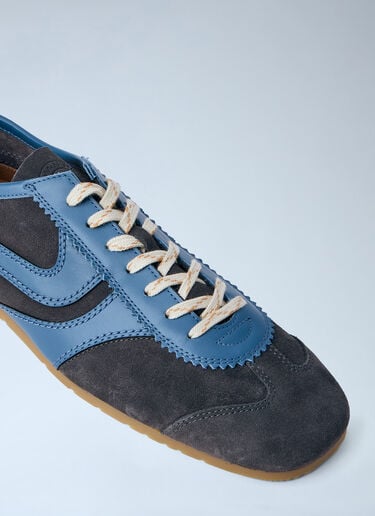 Dries Van Noten Suede Trimmed Sneakers Grey dvn0163027