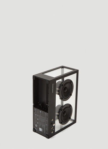 TRANSPARENT SOUNDS Small Transparent Speaker Black tps0542001