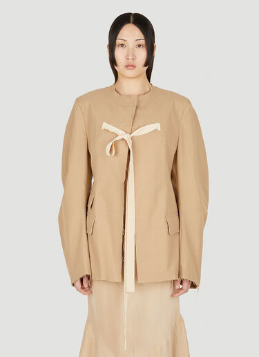 Sportmax Biblios 夹克 米色 spx0248014