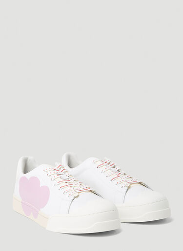 Marni x No Vacancy Dada Bumper Mismatched Sneakers White mvy0153011