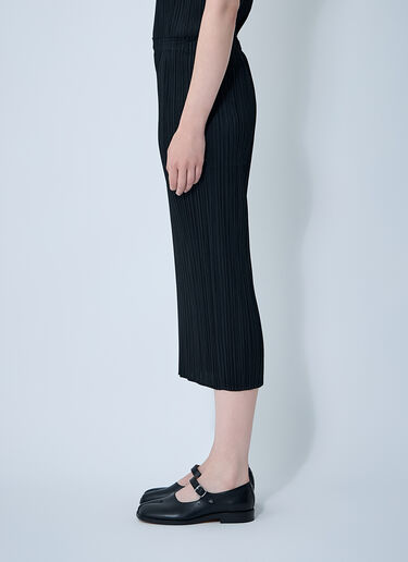 Pleats Please Issey Miyake Pleated Skirt Black plp0261010