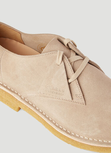 Clarks Desert Khan 221 Lace-Up Shoes Beige cla0144011