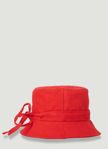 Jacquemus Le Bob Gadjo Hat Red jac0151054