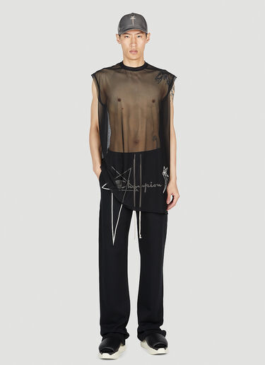 Rick Owens x Champion Tarp Tank Top Black roc0153006