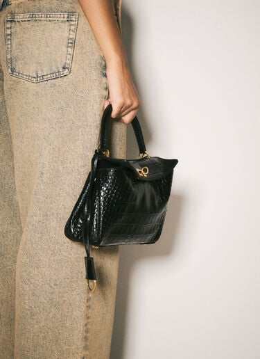 Balenciaga 迷你 Rodeo 手提包 黑色 bal0257041